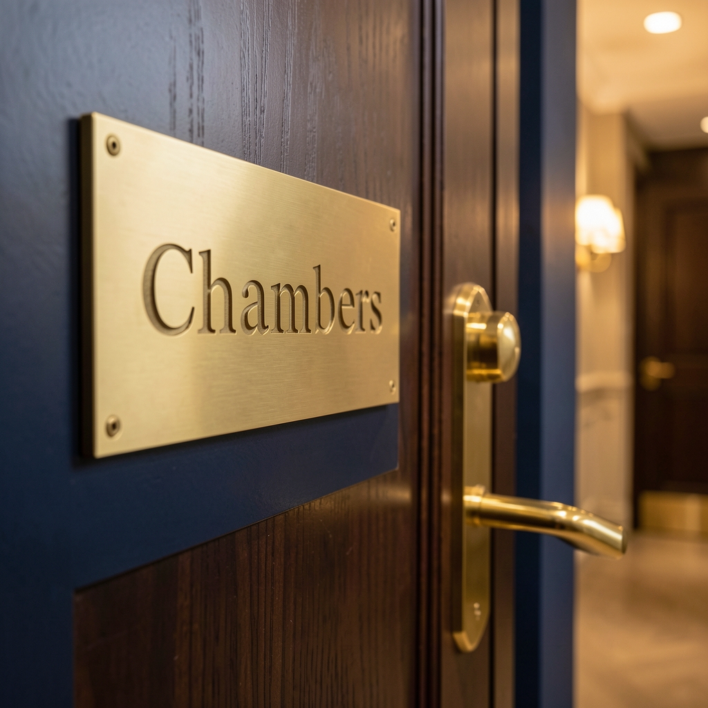 Professional adviser recommending legal services